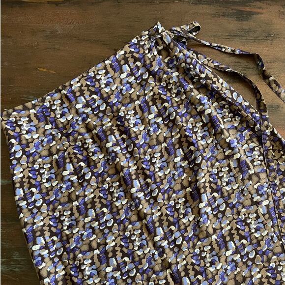 City Silk Y2K Vintage Women's Maxi Envelope Silk Skirt Size XL - Picture 2 of 7